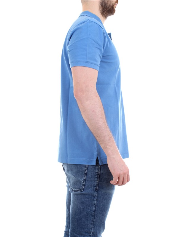 NAPAPIJRI N0YI8T Light blue Clothing Man Polo shirt