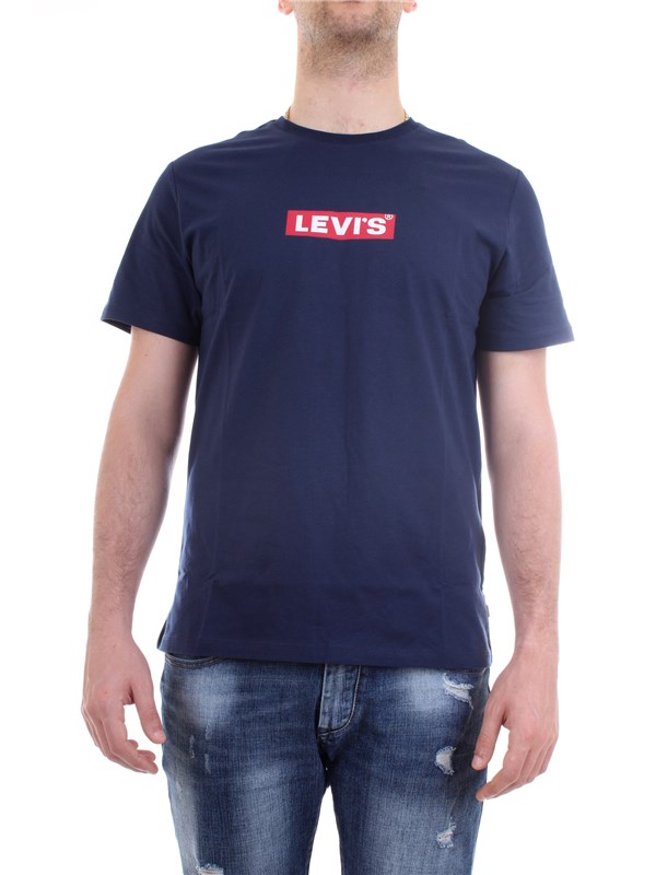 LEVI'S 85785 Blue Clothing Unisex T-Shirt/Polo LEVI'S 85785 Blue Clothing Unisex T-Shirt/Polo
