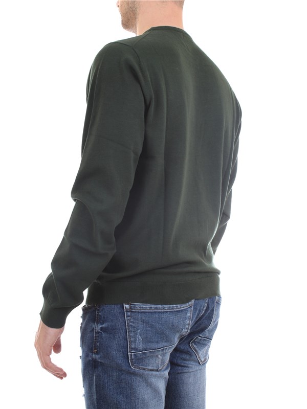 SUN68 K30101 Green Clothing Man Pullover