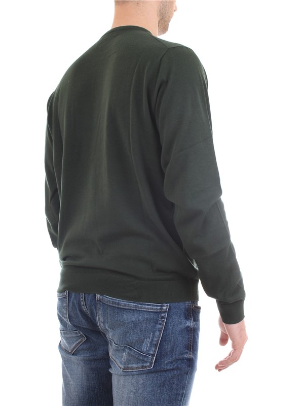 SUN68 K30101 Green Clothing Man Pullover