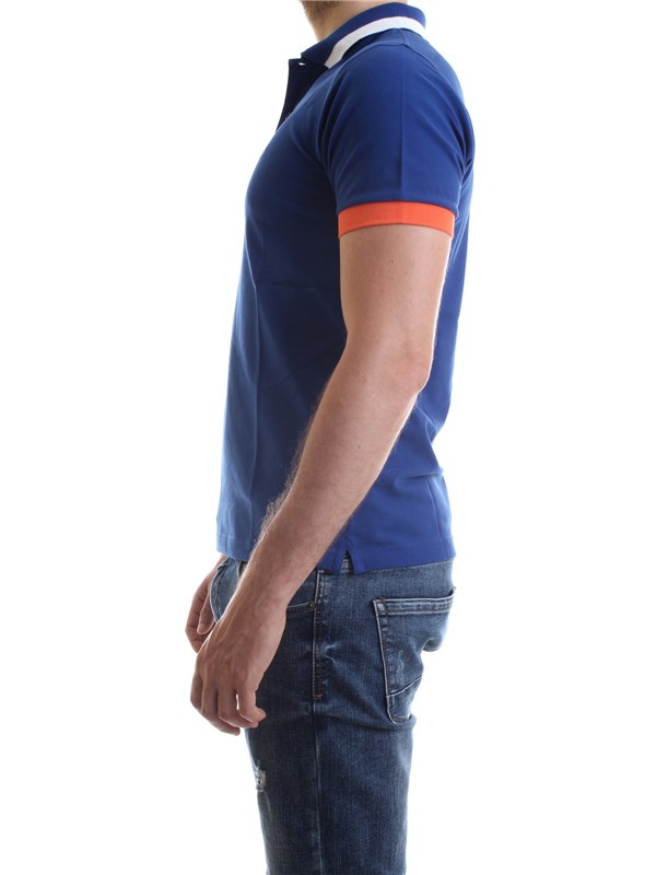 SUN68 A30107 Royal Clothing Man Polo shirt