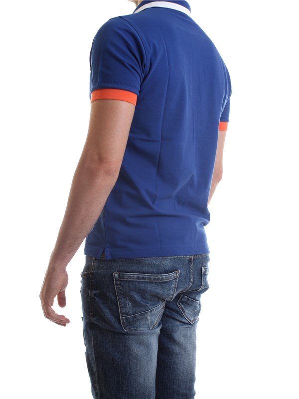 SUN68 A30107 Royal Clothing Man Polo shirt