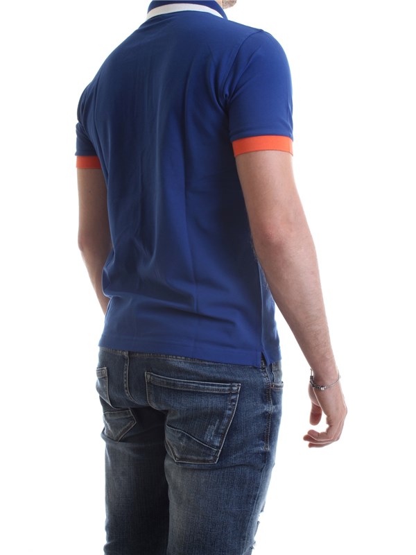 SUN68 A30107 Royal Clothing Man Polo shirt