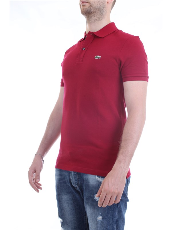 Lacoste PH4012 Wine Clothing Man Polo shirt