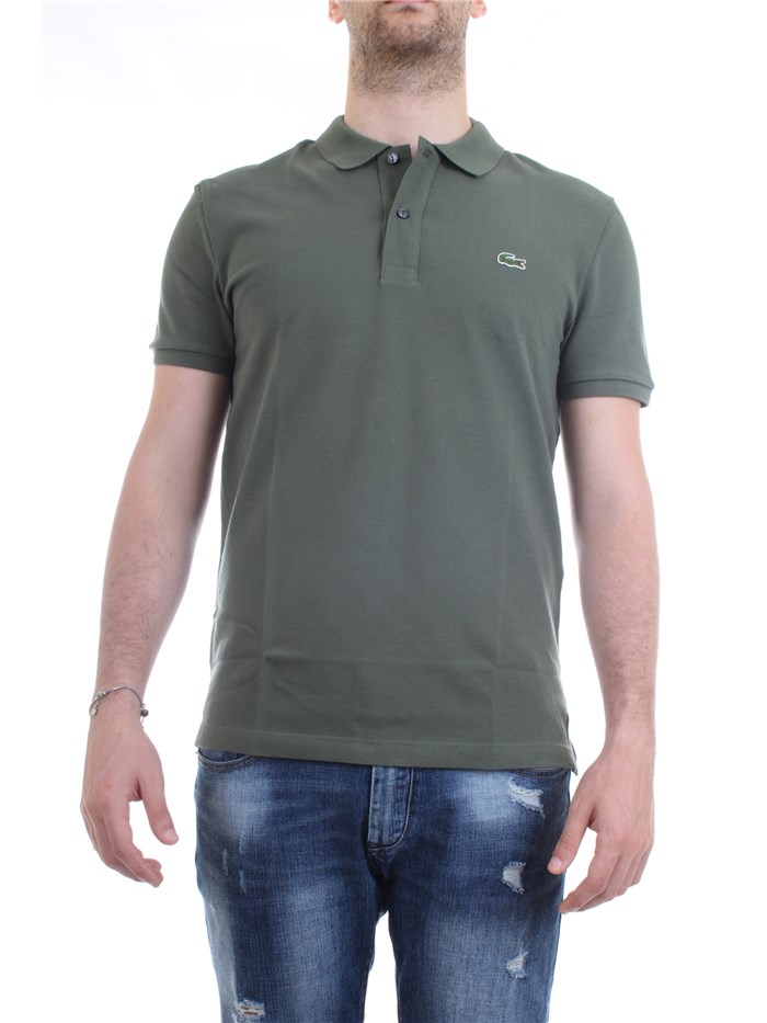 Lacoste PH4012 Khaki green Clothing Man Polo shirt Lacoste PH4012 Khaki green Clothing Man Polo shirt