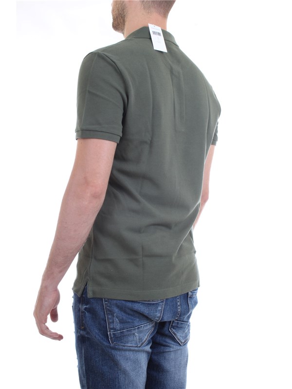 Lacoste PH4012 Khaki green Clothing Man Polo shirt