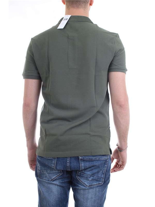 Lacoste PH4012 Khaki green Clothing Man Polo shirt
