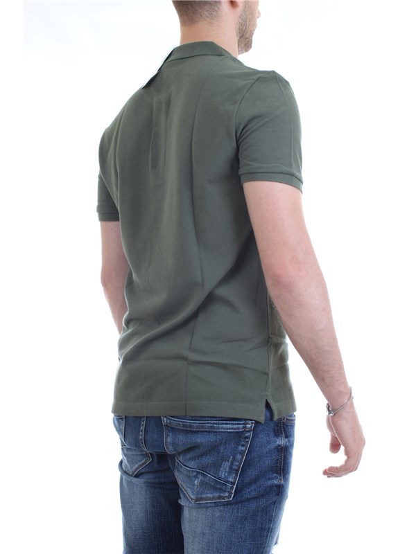 Lacoste PH4012 Khaki green Clothing Man Polo shirt