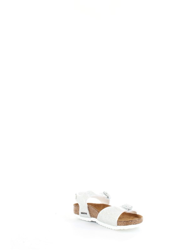 BIRKENSTOCK 1015658 Silver Shoes Child Sandals
