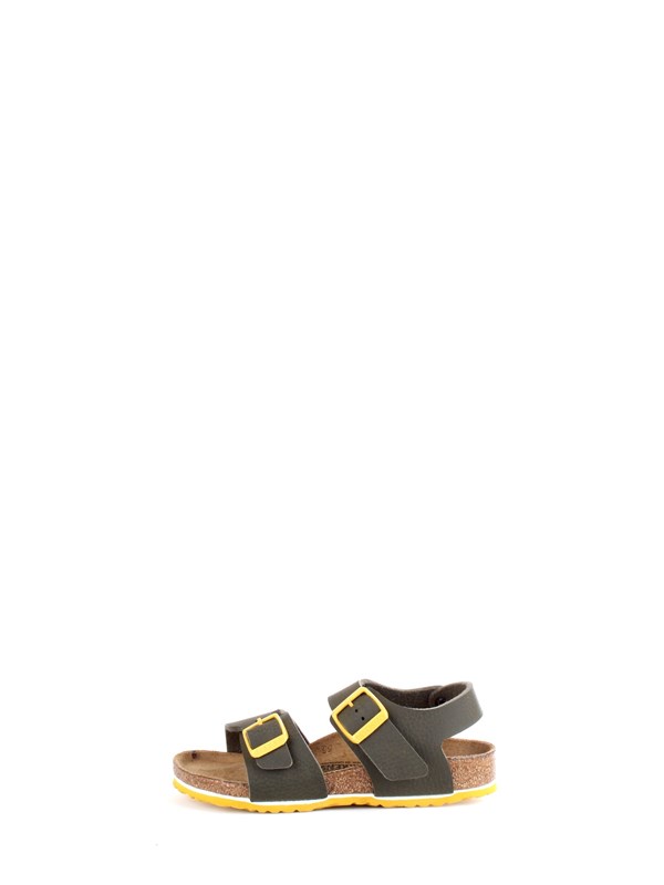 BIRKENSTOCK 1015754 Khaki green Shoes Unisex junior Sandals