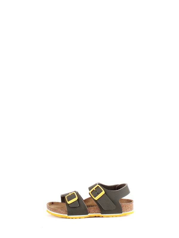 BIRKENSTOCK 1015754 Verde Khaki Scarpe Unisex junior Sandali