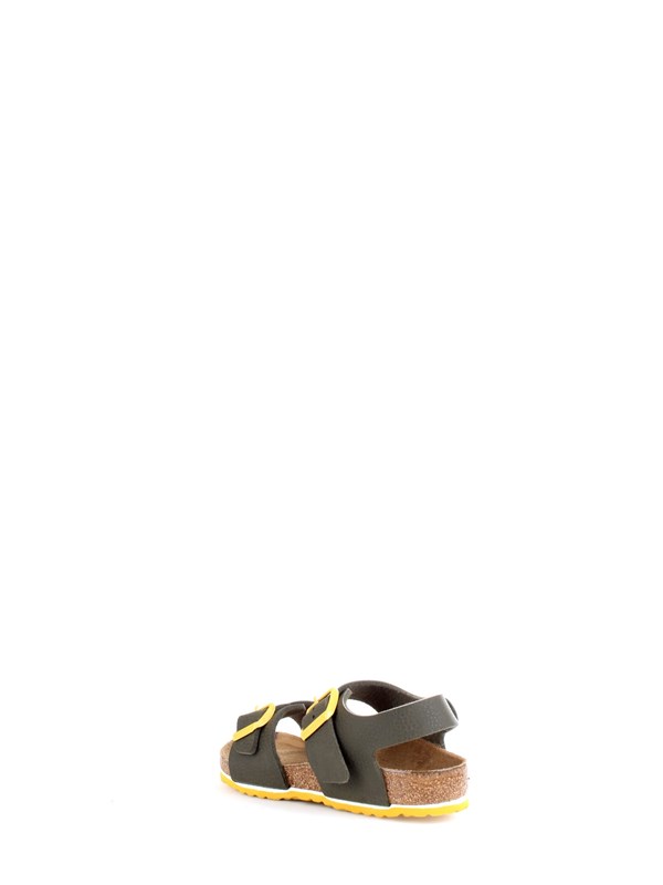 BIRKENSTOCK 1015754 Khaki green Shoes Unisex junior Sandals