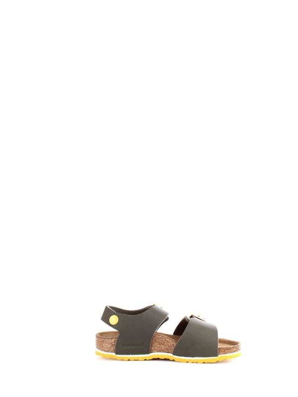 BIRKENSTOCK 1015754 Khaki green Shoes Unisex junior Sandals