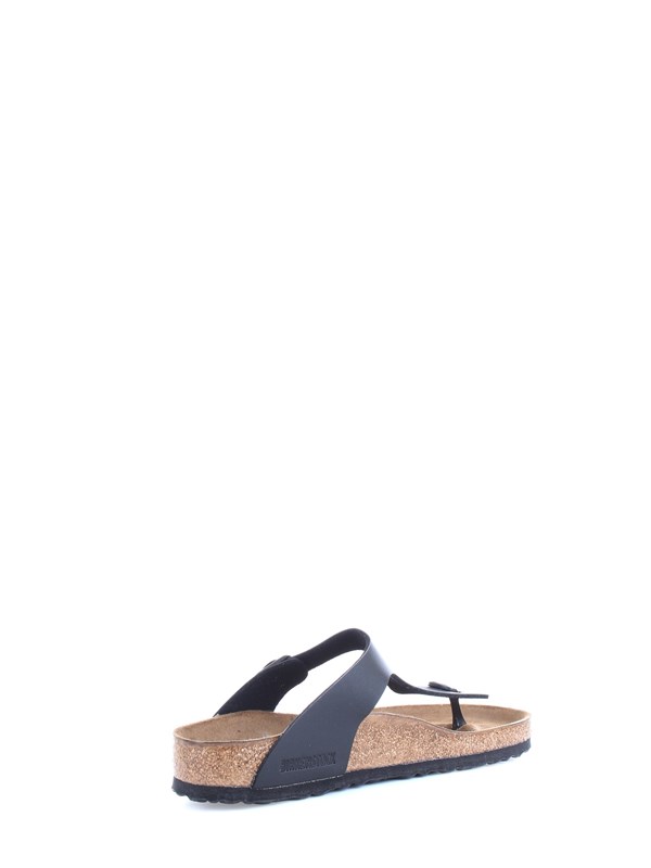 BIRKENSTOCK 0043691 Black Shoes Unisex Slippers