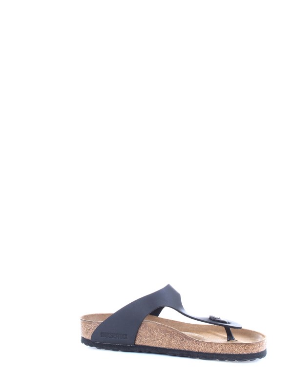 BIRKENSTOCK 0043691 Black Shoes Unisex Slippers