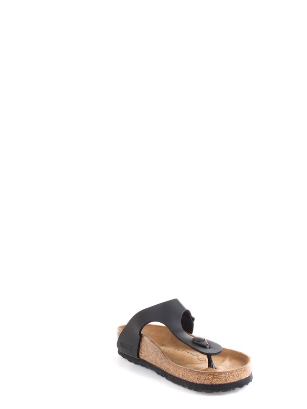 BIRKENSTOCK 0043691 Black Shoes Unisex Slippers
