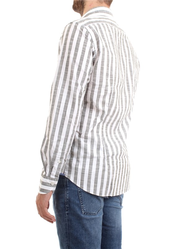 XACUS 61243.002 bianco1 Clothing Man Shirt