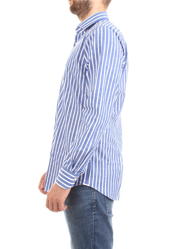 XACUS 61201.002 Light blue Clothing Man Shirt
