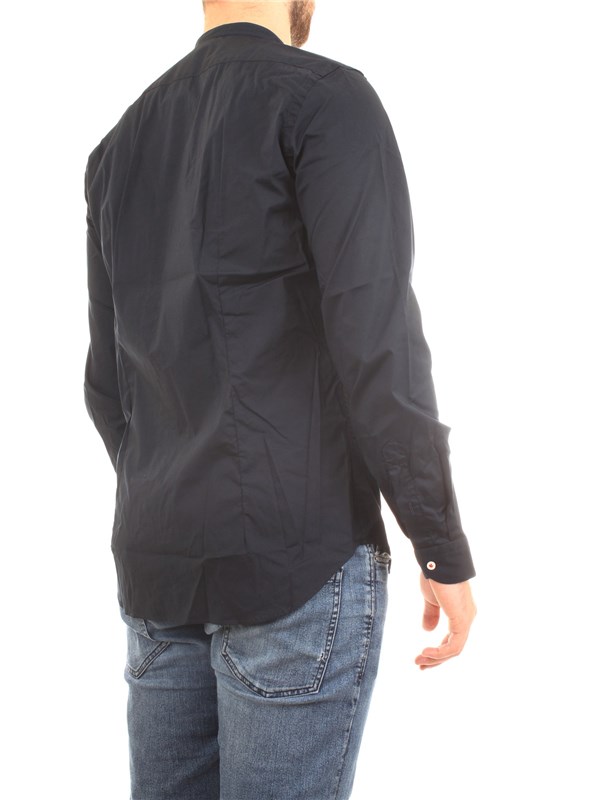 MANUEL RITZ 2832E604L 203245 Blue Clothing Man Shirt