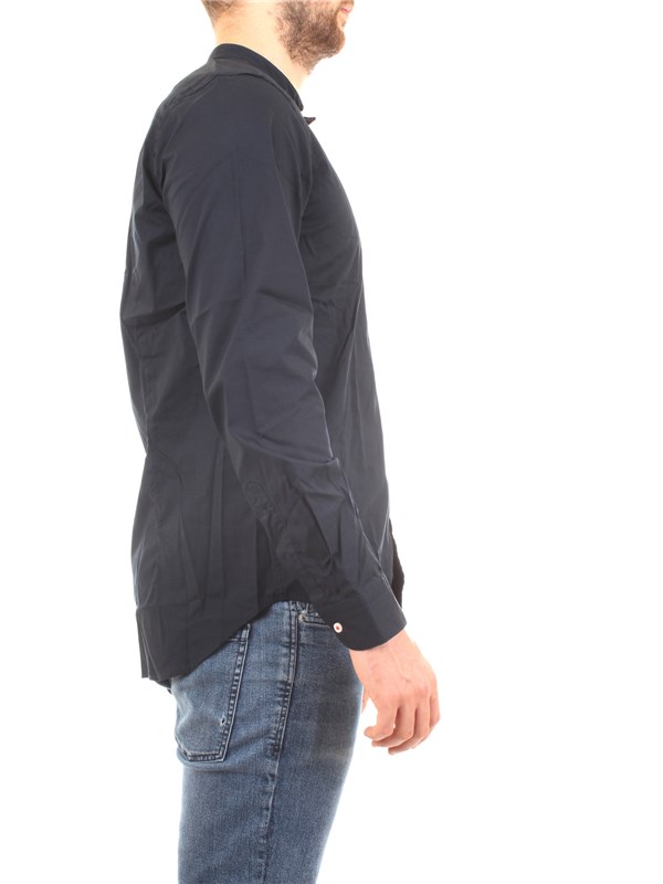 MANUEL RITZ 2832E604L 203245 Blue Clothing Man Shirt