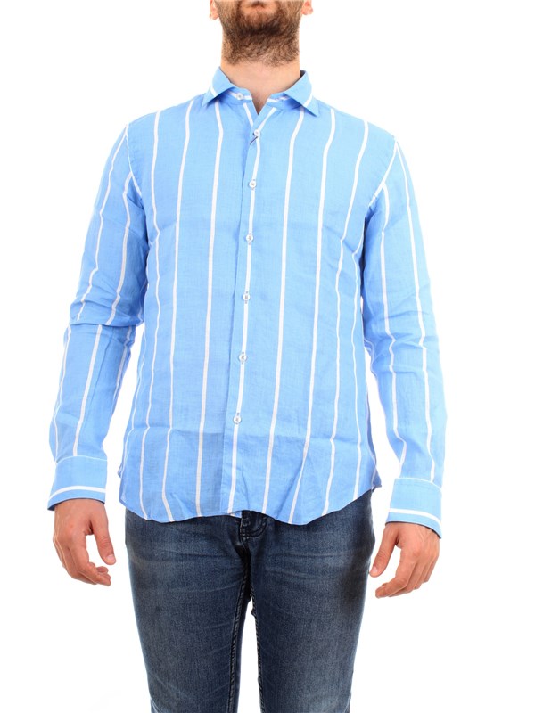 XACUS 13281 Light blue Clothing Man Shirt XACUS 13281 Light blue Clothing Man Shirt