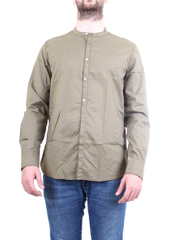 Officina36 0372707652 Military green Clothing Man Shirt Officina36 0372707652 Military green Clothing Man Shirt