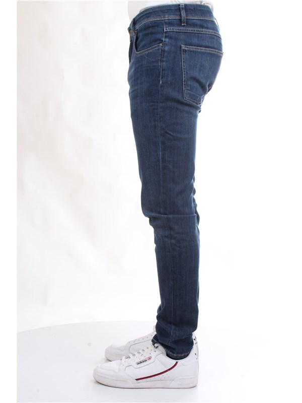 CAMOUFLAGE D00 A212 Blue Clothing Man Jeans