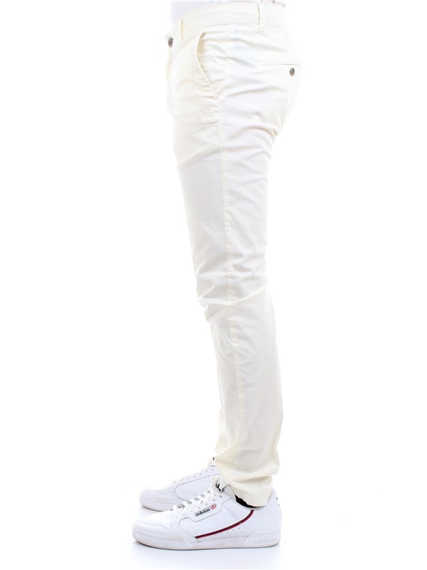 CAMOUFLAGE CHINOS REY 17ZIP Milk Clothing Man Trousers