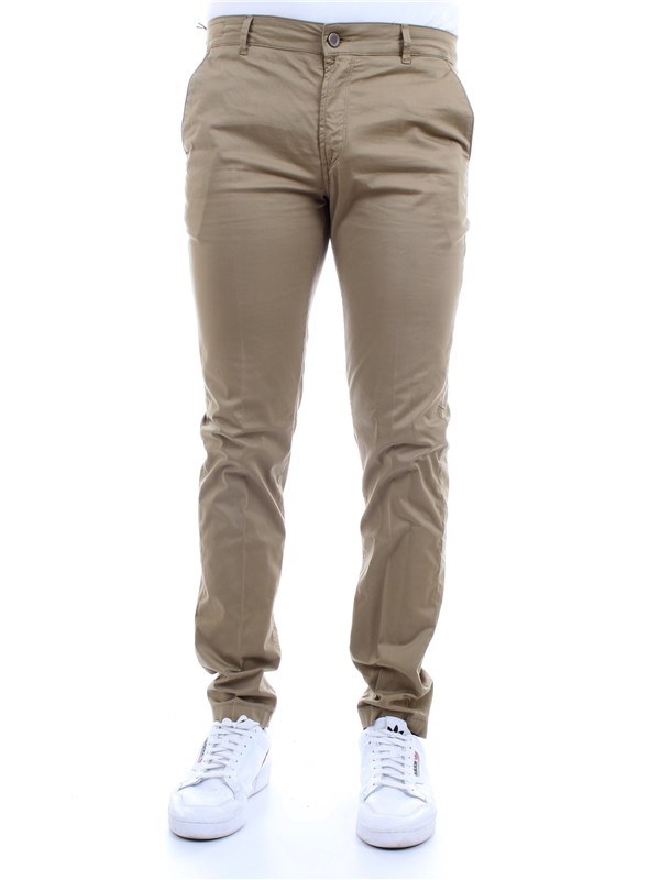 CAMOUFLAGE CHINOS REY 17ZIP Beige Clothing Man Trousers CAMOUFLAGE CHINOS REY 17ZIP Beige Clothing Man Trousers
