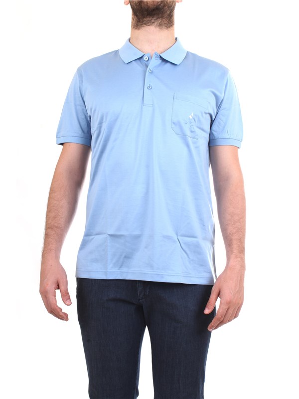 NAVIGARE NV72051 Celeste Abbigliamento Uomo Polo