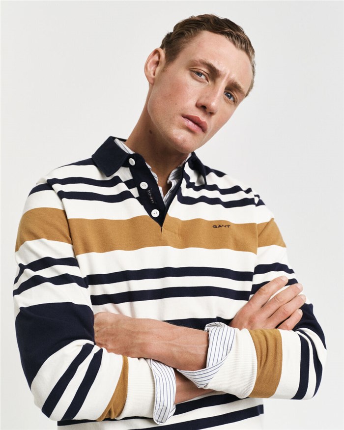 Gant 2015083 Beige Abbigliamento Unisex Polo