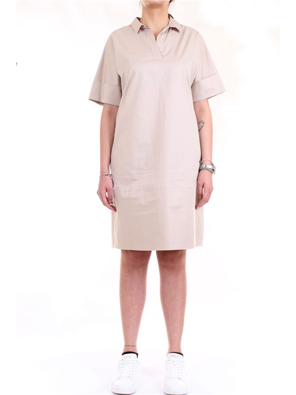 Cappellini By Peserico M02859 Sand Clothing Woman Dress