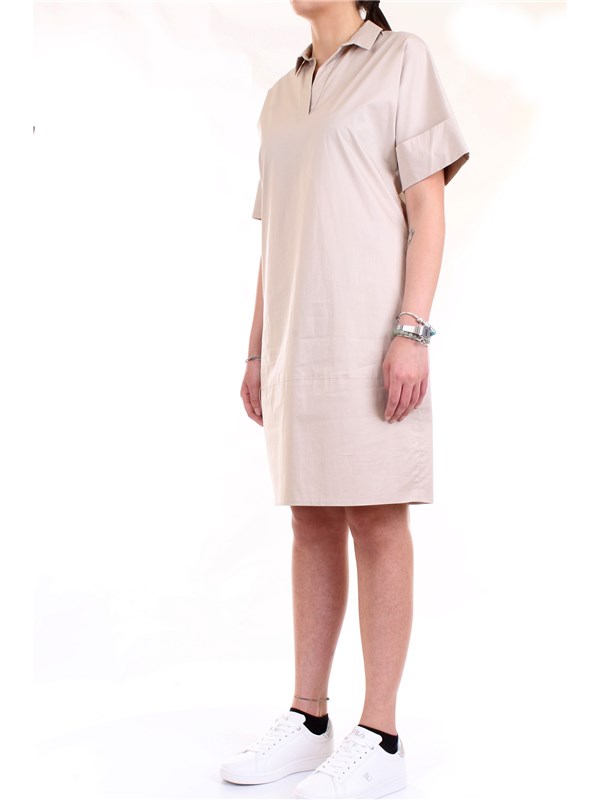 Cappellini By Peserico M02859 Sand Clothing Woman Dress