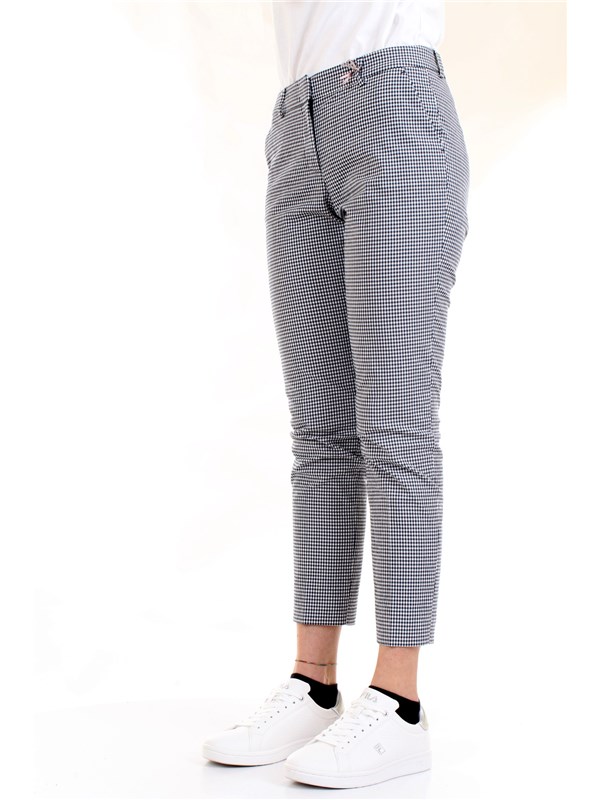 Cappellini By Peserico M04716 Blue Clothing Woman Trousers
