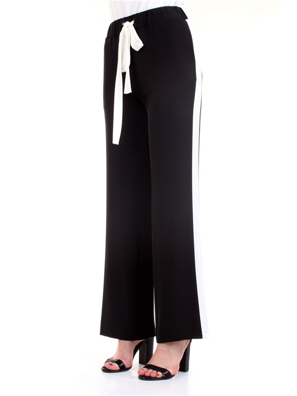 LANACAPRINA PF2250 Black Clothing Woman Trousers