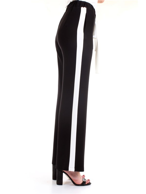 LANACAPRINA PF2250 Black Clothing Woman Trousers