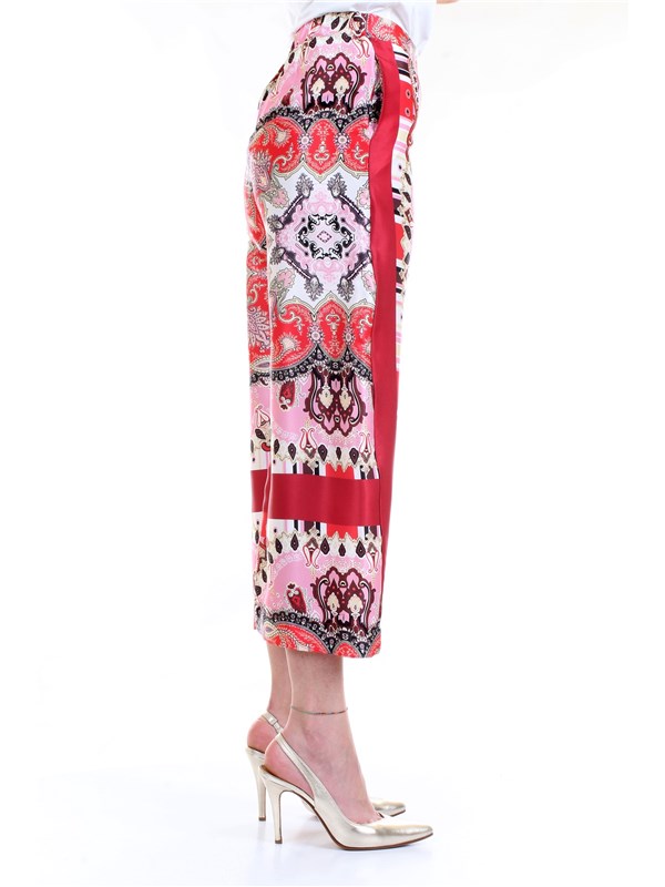 LANACAPRINA PF2232 Red Clothing Woman Trousers