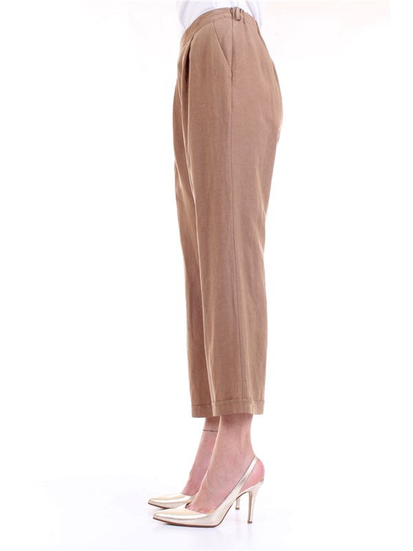 LANACAPRINA PF2302 Leather Clothing Woman Trousers