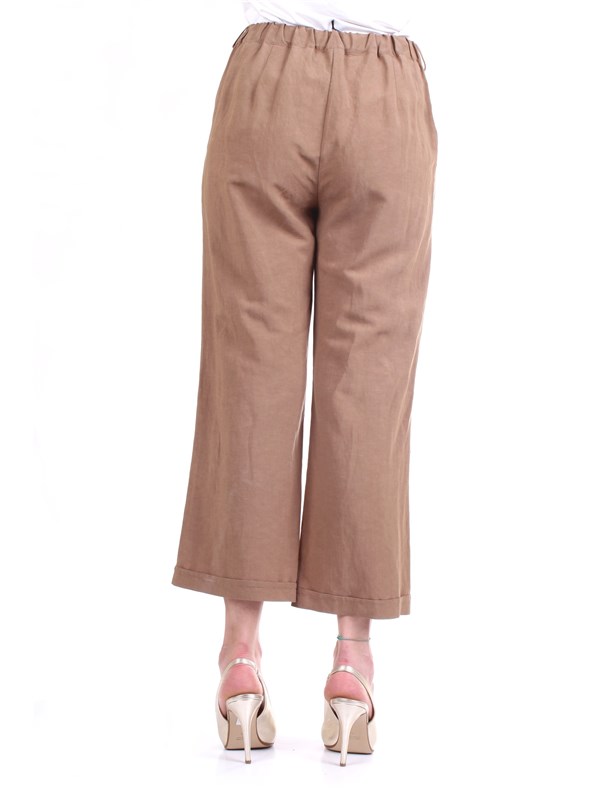 LANACAPRINA PF2302 Leather Clothing Woman Trousers