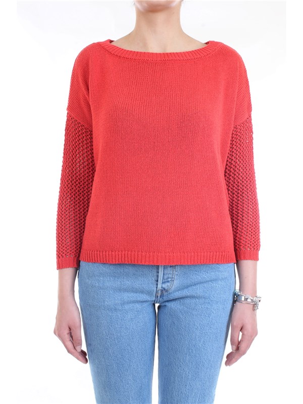 PENNYBLACK 33610320 Red Clothing Woman Sweater PENNYBLACK 33610320 Red Clothing Woman Sweater