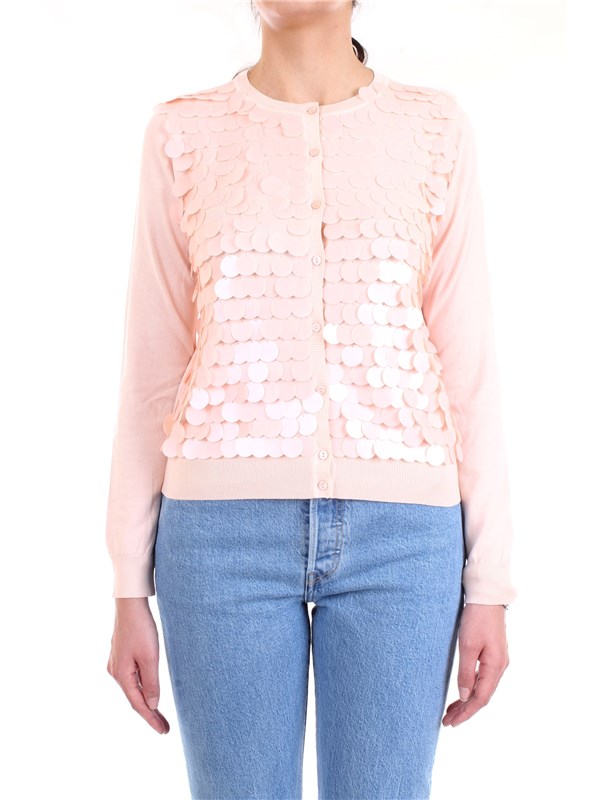 LANACAPRINA PF2011 Rosa Baby Abbigliamento Donna Cardigan