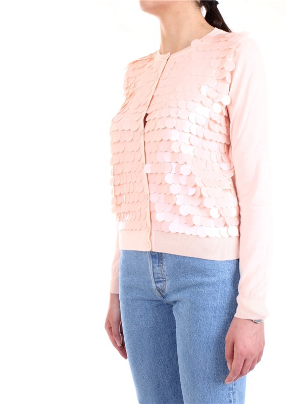 LANACAPRINA PF2011 Rosa Baby Abbigliamento Donna Cardigan