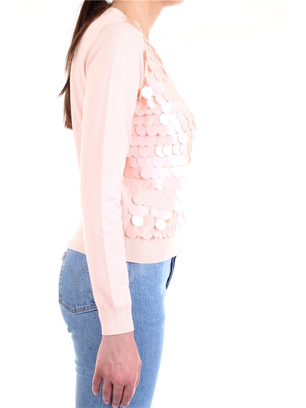 LANACAPRINA PF2011 Rosa Baby Abbigliamento Donna Cardigan