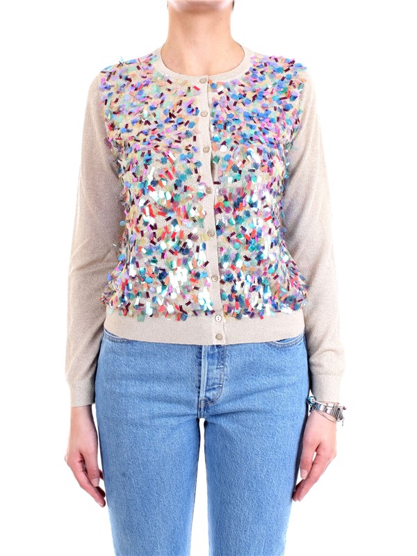 LANACAPRINA PF2020 Bronze Clothing Woman Cardigan LANACAPRINA PF2020 Bronze Clothing Woman Cardigan