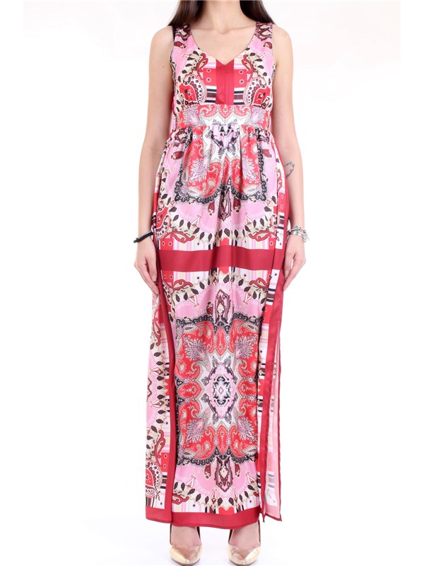 LANACAPRINA PF2231 Red Clothing Woman Dress LANACAPRINA PF2231 Red Clothing Woman Dress