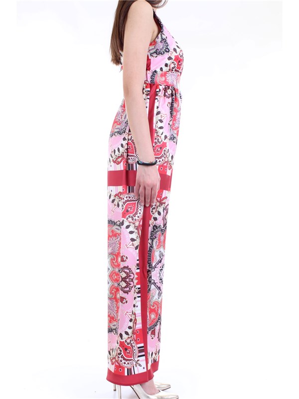 LANACAPRINA PF2231 Red Clothing Woman Dress
