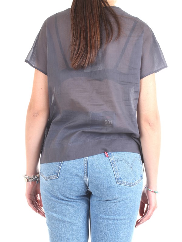 Cappellini By Peserico 57M06339L1 TESS 00481 Grey Clothing Woman Shirt