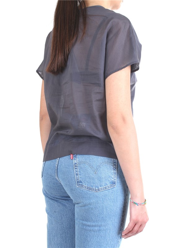 Cappellini By Peserico 57M06339L1 TESS 00481 Grey Clothing Woman Shirt