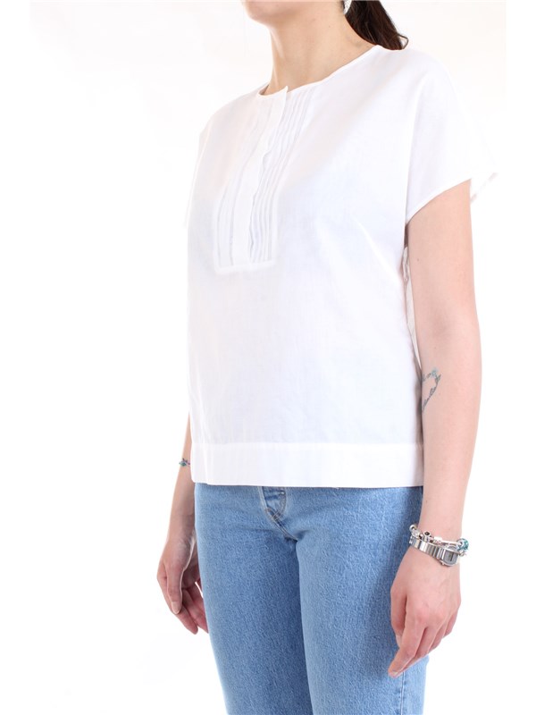 Cappellini By Peserico 57M06339L1 TESS 00481 White Clothing Woman Shirt