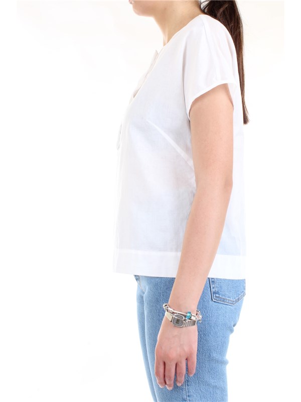 Cappellini By Peserico 57M06339L1 TESS 00481 White Clothing Woman Shirt